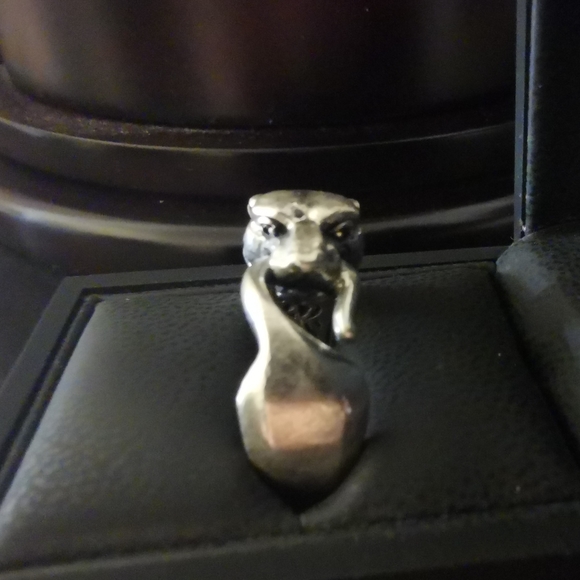 Effy Men's Panther Ring Sterling Silver US 10.5 - Picture 4 of 11